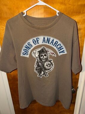 Sons of Anarchy Graphic Short Sleeve Tee - Brown